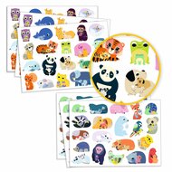 Djeco-Stickers Dierenmoeders met hun baby`s (18mnd) | Speel je Wijs